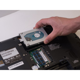 Замена жесткого диска Toshiba Satellite C855-S5115