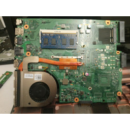 Dell Inspiron 17-5749 Замена системной платы